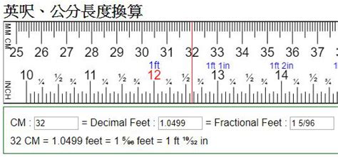 四寸幾公分|長度換算器